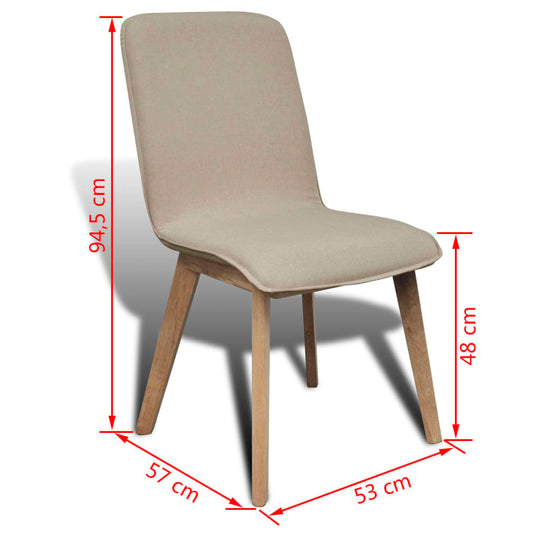 Oak Indoor Fabric Dining Chair Set 4 pcs , Furniture -> Chairs -> Kitchen & Dining Room Chairs , Chairs -,Comfortable,Decor -,dining room,Durable,eligant,fabric,Furniture -,Home & Garden -,Home Furnishings,indoor,Interior Design,Kitchen & Dining Room Chai