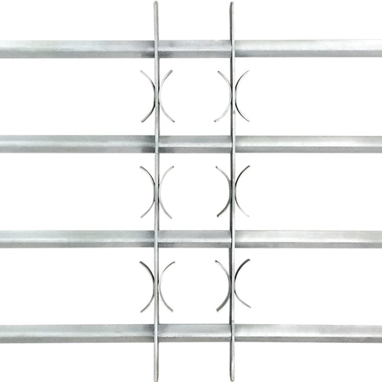 Adjustable Security Window Grille for Windows with 4 Crossbar 700-1050