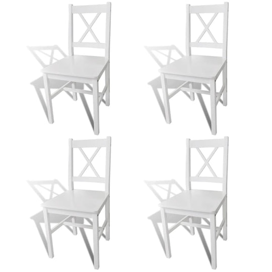 Dining Chairs 4 pcs Pinewood , Furniture -> Chairs -> Kitchen & Dining Room Chairs , Chairs -,Durable,eligant,Furniture -,Home & Garden -,Kitchen & Dining Room Chairs,Modern Design,new-305021