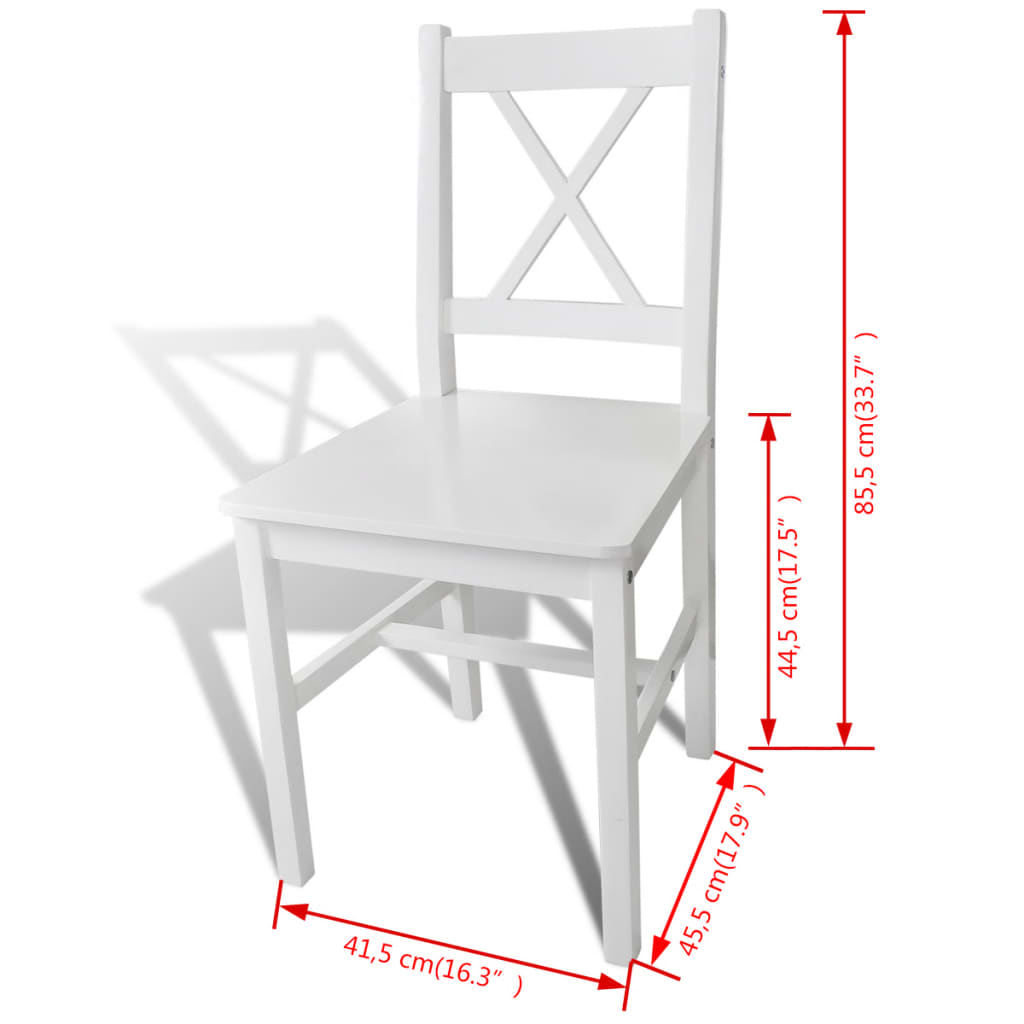 Dining Chairs 4 pcs Pinewood , Furniture -> Chairs -> Kitchen & Dining Room Chairs , Chairs -,Durable,eligant,Furniture -,Home & Garden -,Kitchen & Dining Room Chairs,Modern Design,new-305021