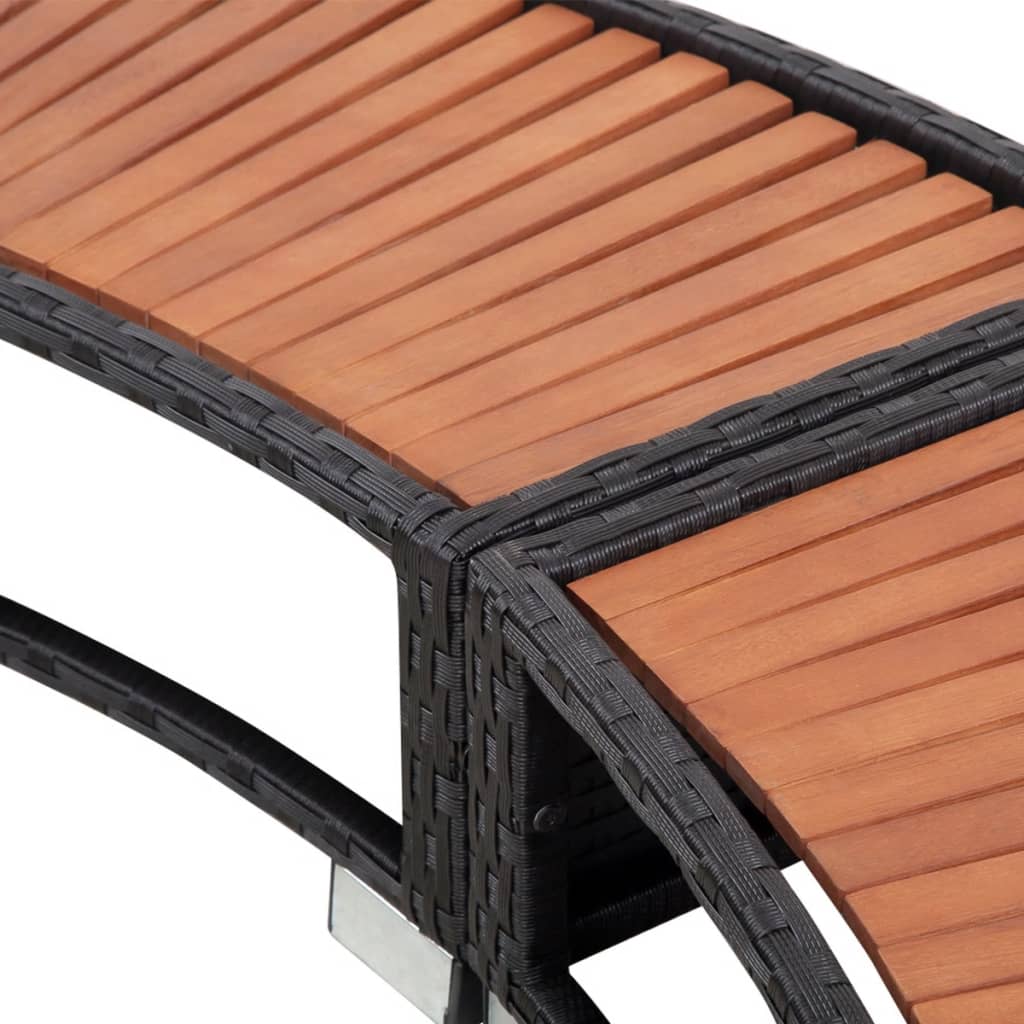 Hot Tub Surround  Poly Rattan