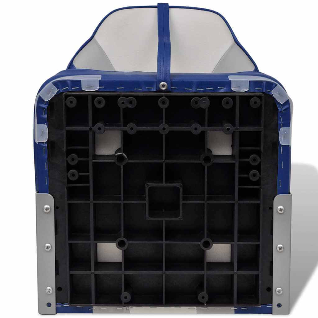 Bottom view of Foldable Boat Chair High Backrest showing the ergonomic design and sturdy construction.