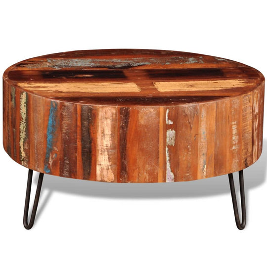 Coffee Table Solid Reclaimed Wood Round , Furniture -> Tables -> Accent Tables -> Coffee Tables , Accent Tables -,Coffee Tables,Durable,eligant,Furniture -,Home & Garden -,Modern Design,new-305021,Tables -