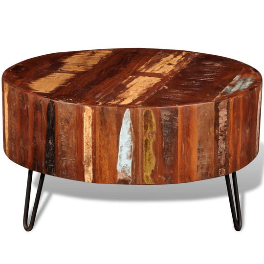 Coffee Table Solid Reclaimed Wood Round , Furniture -> Tables -> Accent Tables -> Coffee Tables , Accent Tables -,Coffee Tables,Durable,eligant,Furniture -,Home & Garden -,Modern Design,new-305021,Tables -