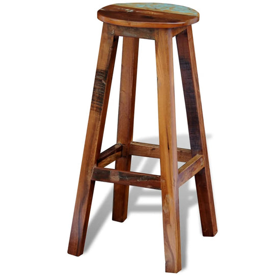 Bar Stool Solid Reclaimed Wood , Furniture -> Chairs -> Table & Bar Stools , Chairs -,Durable,eligant,Furniture -,Home & Garden -,Modern Design,new-305021,Table & Bar Stools,Wooden Furniture