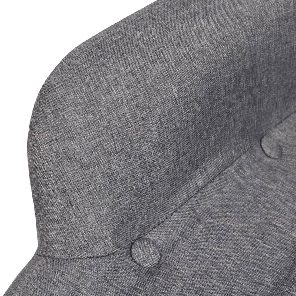 Armchair with Footstool  Fabric