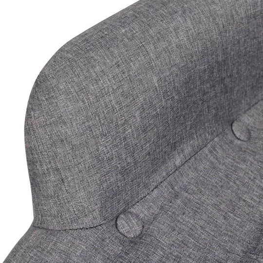 Armchair with Footstool  Fabric
