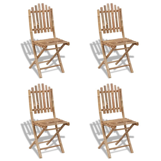 Foldable Outdoor Chairs Bamboo 4 pcs , Outdoor Seating -> Outdoor Chairs , Chairs -,Durable,eligant,Furniture -,Home & Garden -,Home Decor,Modern Design,new-305021,Outdoor Chairs,Outdoor Furniture -,Outdoor Seating -,Wooden Furniture