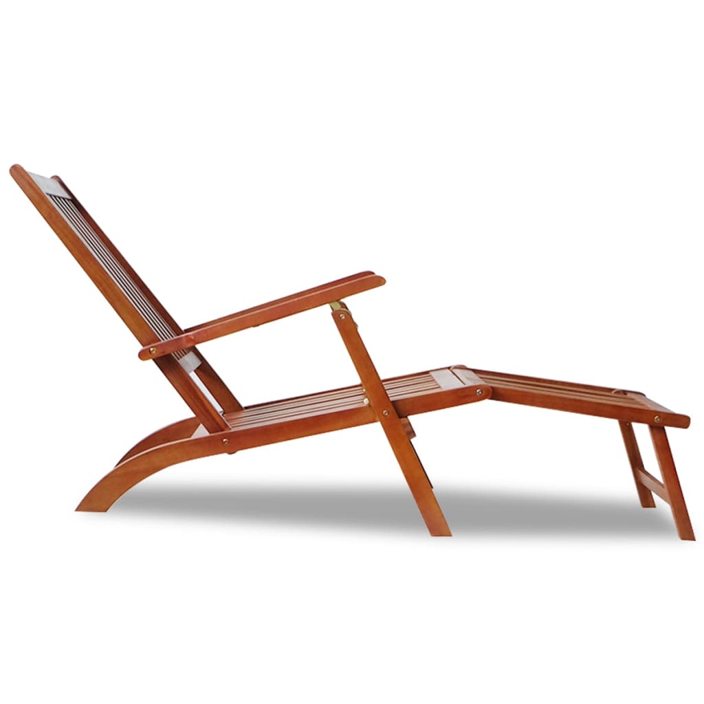 Outdoor Deck Chair with Footrest Solid Acacia Wood , Furniture -> Outdoor Furniture -> Outdoor Seating -> Sunloungers , Chairs -,Durable,eligant,Furniture -,Home & Garden -,Home Decor,Modern Design,new-305021,Outdoor Furniture -,Outdoor Furniture Sets,Out