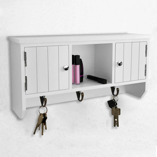 Wall Cabinet for Keys and Jewelery with Doors and Hooks , Furniture -> Cabinets & Storage -> Storage Cabinets & Lockers , Cabinets & Storage -,Durable,eligant,Furniture -,Home & Garden -,Modern Design,new-305021,Storage Cabinets & Lockers