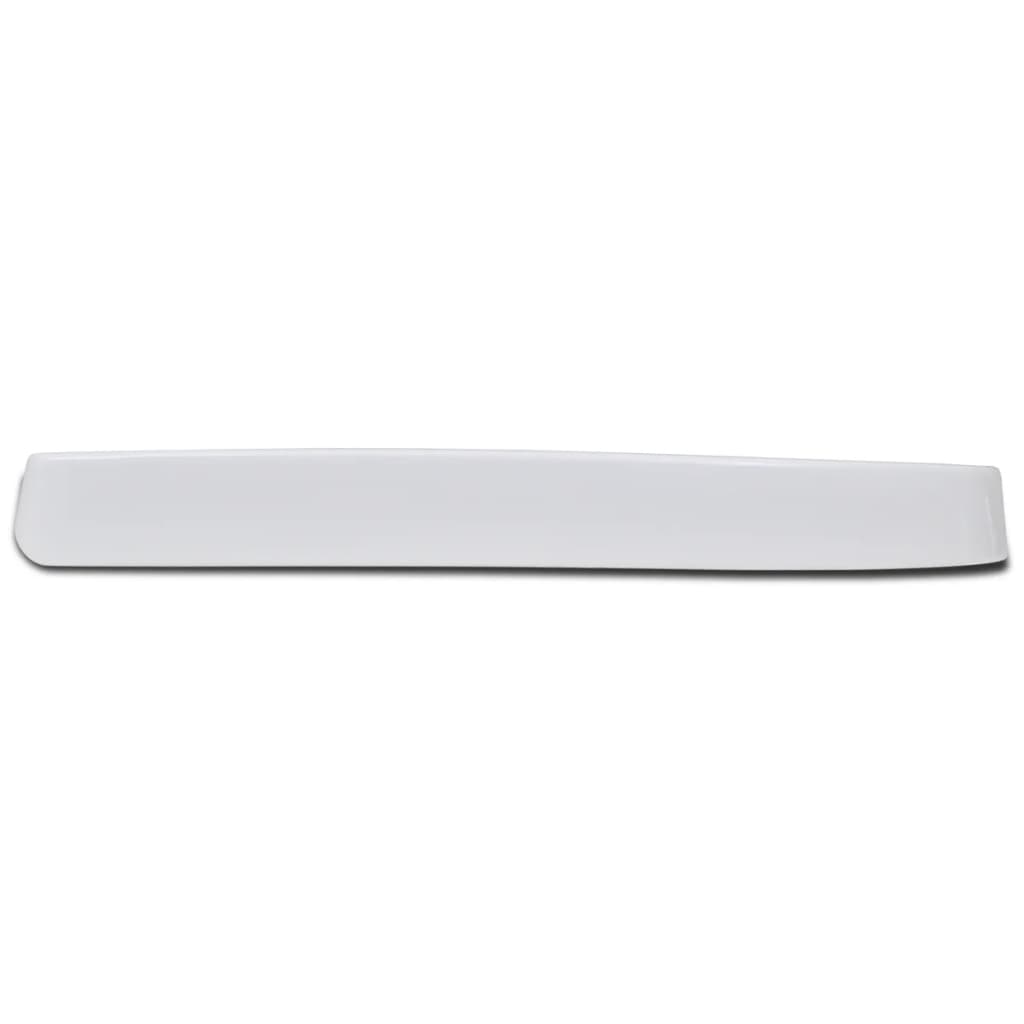 Soft-close Toilet Seat with Quick-release Design  Square side view image showcasing its sleek, modern design.