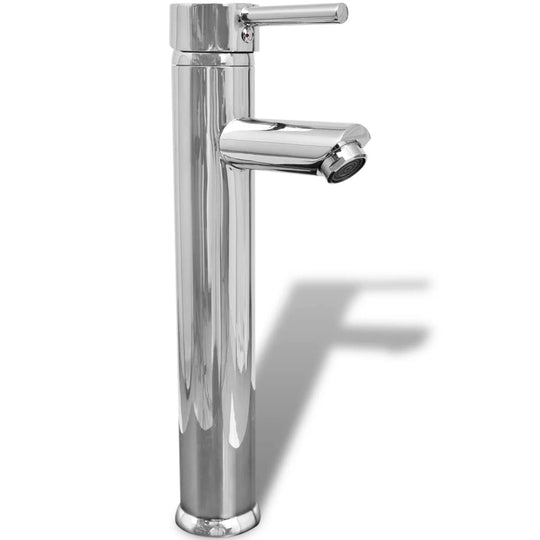 Bathroom Mixer Tap Brass Dubai in sleek chrome finish, showcasing modern design and durability for contemporary bathrooms.