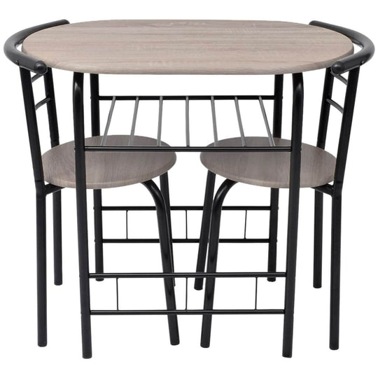 Modern MDF breakfast bar set with sleek design, space-saving stools, perfect for apartments and casual dining.