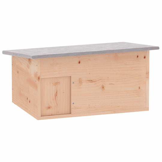 Hedgehog House 45x33x22 cm Wood