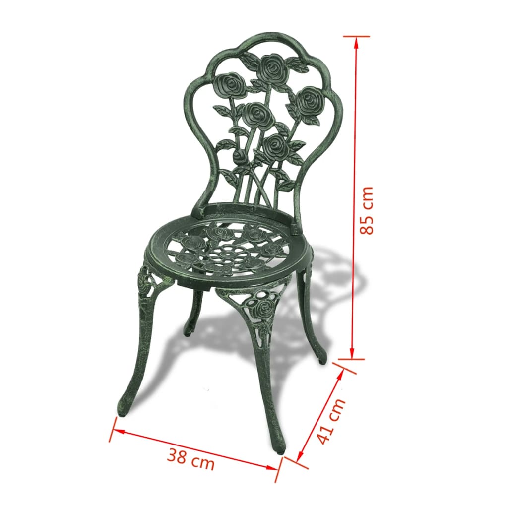 3 Piece Bistro Set Cast Aluminium , Furniture -> Outdoor Furniture -> Outdoor Furniture Sets , Durable,eligant,Furniture -,Home & Garden -,Modern Design,new-305021,Outdoor Furniture -,Outdoor Furniture Sets