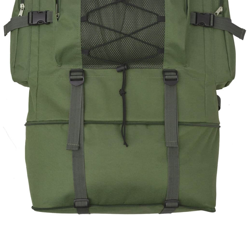 Army-Style Backpack XXL 100 L Green