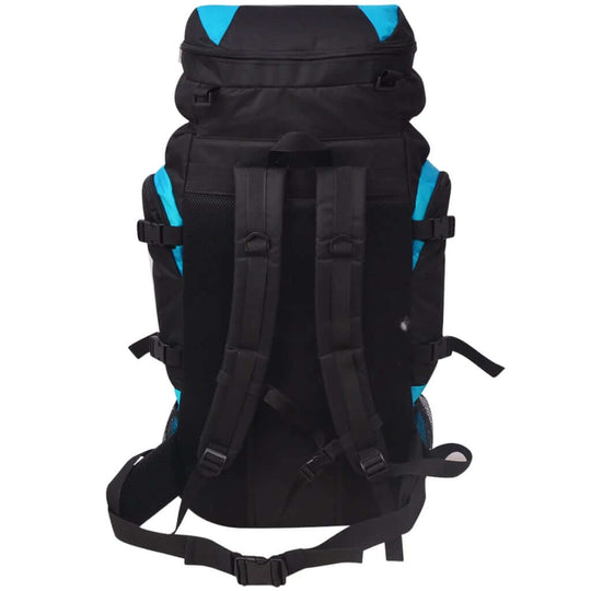 Hiking Backpack XXL 75 L Black and Blue