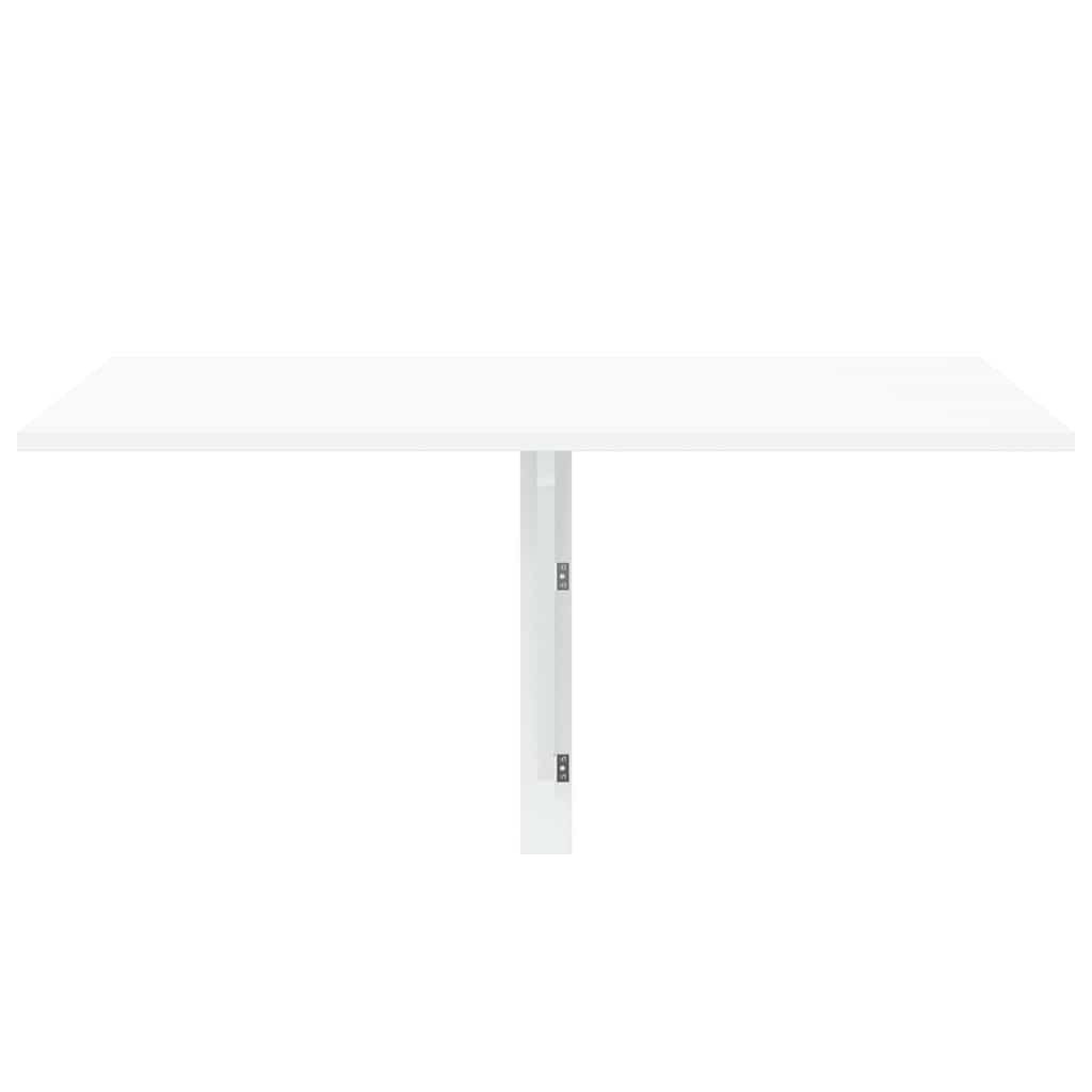 Folding Wall Table 100×60 cm – Space-Saving Table for UAE & Dubai Homes, mounted white foldable table for small spaces