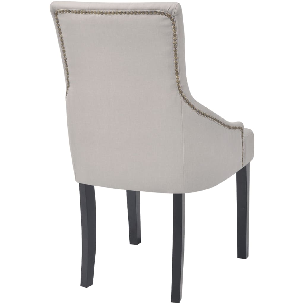 Dining Chairs 4 pcs Grey Fabric , Furniture -> Chairs -> Kitchen & Dining Room Chairs , Chairs -,Durable,eligant,Furniture -,Home & Garden -,Kitchen & Dining Room Chairs,Modern Design,new-305021