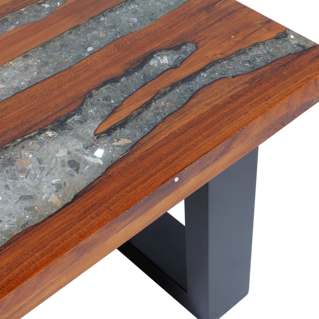 Coffee Table Teak Resin 100x50 cm , Furniture -> Tables -> Accent Tables -> Coffee Tables , Accent Tables -,Coffee Tables,eligant,Furniture -,Modern Design,new-305021,Tables -,TEAK