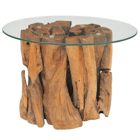 Coffee Table Solid Teak Driftwood 60 cm , Furniture -> Tables -> Accent Tables -> Coffee Tables , Accent Tables -,Coffee Tables,Durable,eligant,Furniture -,Home & Garden -,Modern Design,new-305021,Outdoor Furniture -,Tables -