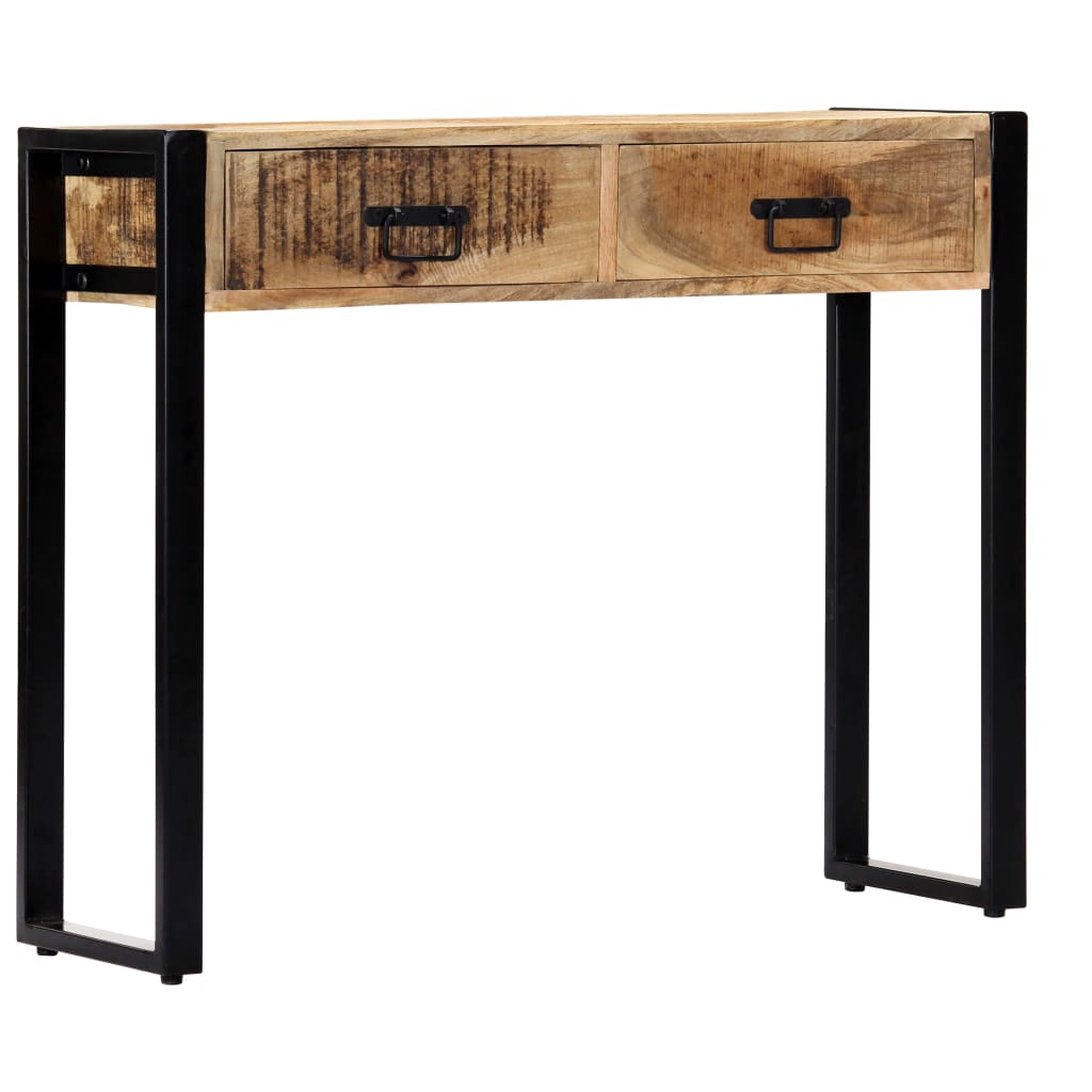 Console Table 90x30x75 cm Solid Mango Wood