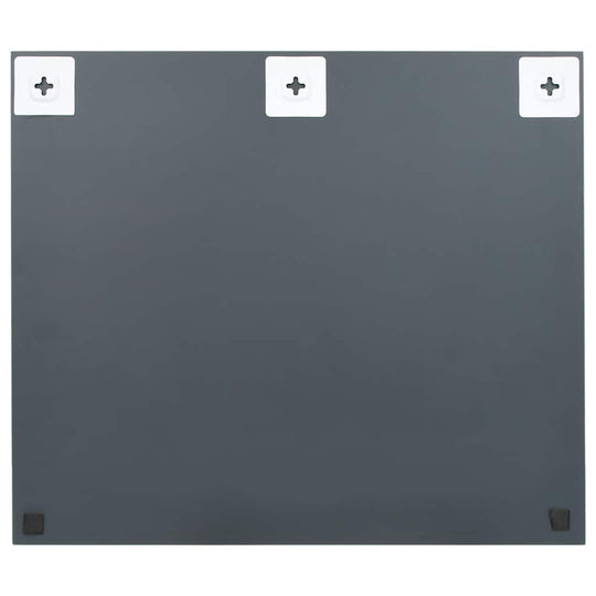 Grey rectangular panel with four mounting holes for easy installation, ideal for various furniture applications.