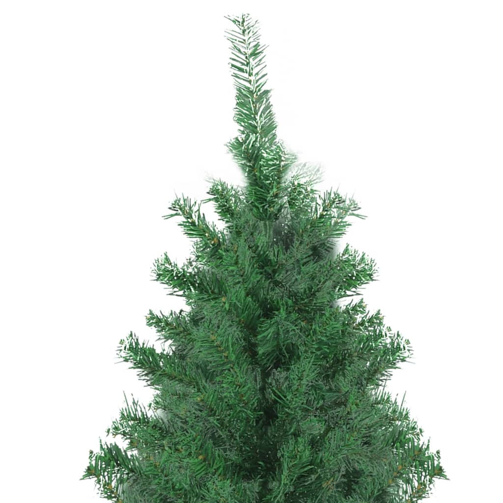 Top view of an Artificial Christmas Tree 300 cm with realistic green PVC branches.