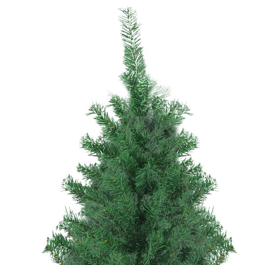 Top view of an Artificial Christmas Tree 300 cm with realistic green PVC branches.