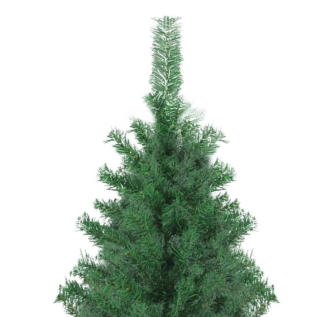Artificial Christmas Tree 400 cm top view, showcasing lifelike PVC branches for a festive atmosphere.