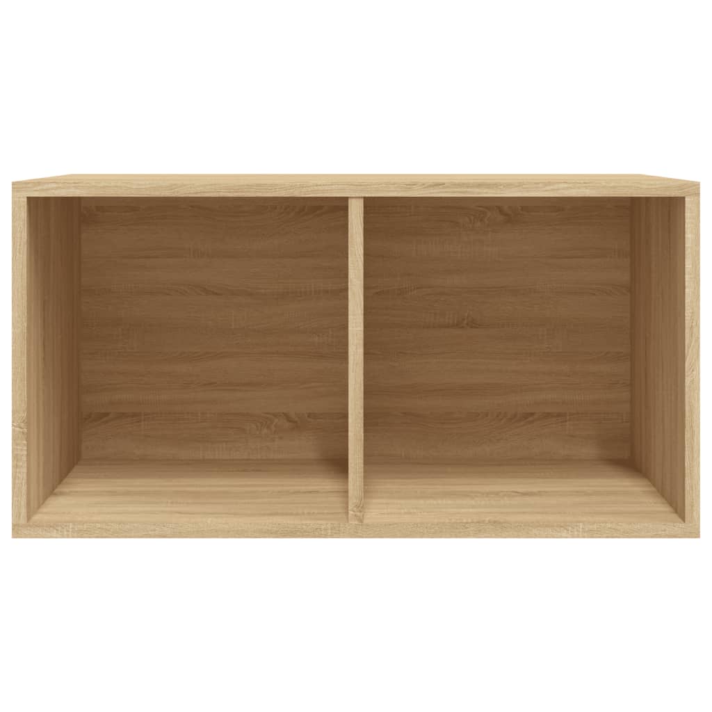 Vinyl Storage Box Sonoma Oak 71x34x36 cm Engineered Wood , Furniture -> Cabinets & Storage -> Media Storage Cabinets & Racks