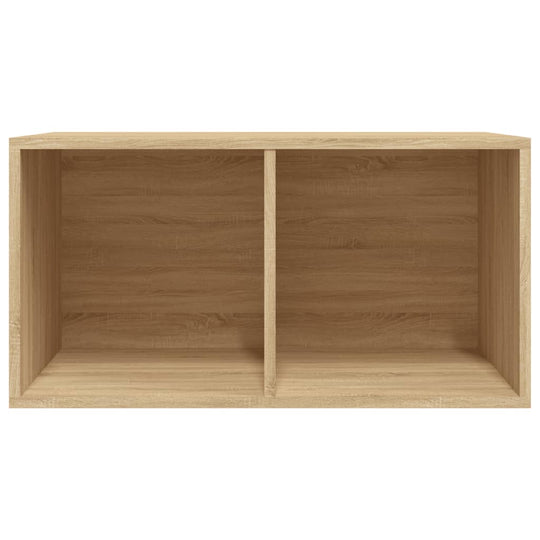 Vinyl Storage Box Sonoma Oak 71x34x36 cm Engineered Wood , Furniture -> Cabinets & Storage -> Media Storage Cabinets & Racks