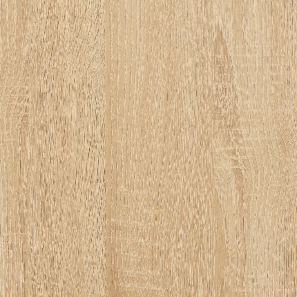 Light oak engineered wood surface with natural grain texture for furniture design and decor.