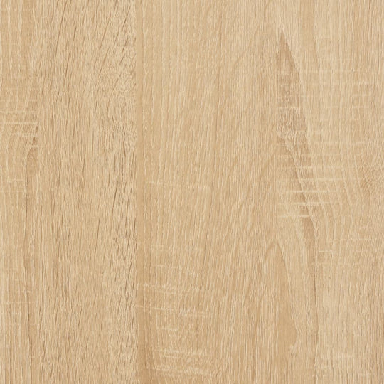 Light oak engineered wood surface with natural grain texture for furniture design and decor.