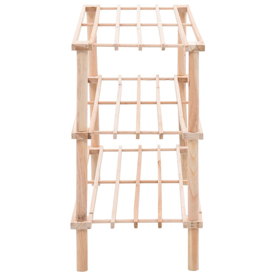 3-Tier Shoe Rack Solid Fir Wood,Home & Garden -> Household Supplies -> Storage & Organisation -> Clothing & Wardrobe Storage -> Shoe Racks & Organisers,Clothing & Wardrobe Storage -,Durable,eligant,Furniture -,Home & Garden -,Household Supplies -,Modern D