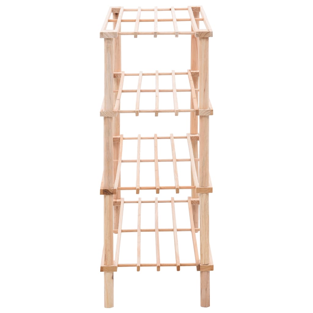 4-Tier Shoe Rack Solid Fir Wood , Home & Garden -> Household Supplies -> Storage & Organisation -> Clothing & Wardrobe Storage -> Shoe Racks & Organisers