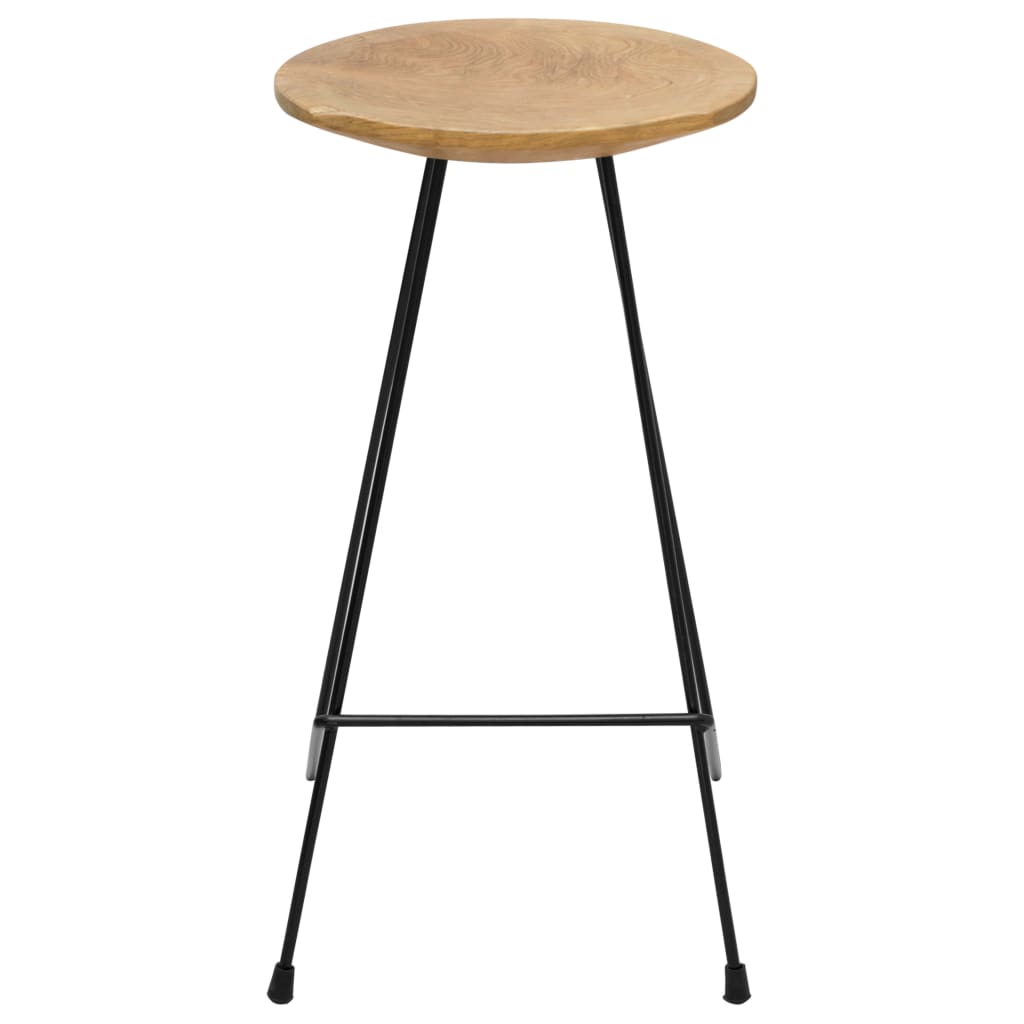 Bar Stools 2 pcs Solid Teak Wood , Furniture -> Chairs -> Table & Bar Stools , Chairs -,Durable,eligant,Furniture -,Home & Garden -,Modern Design,new-305021,Table & Bar Stools