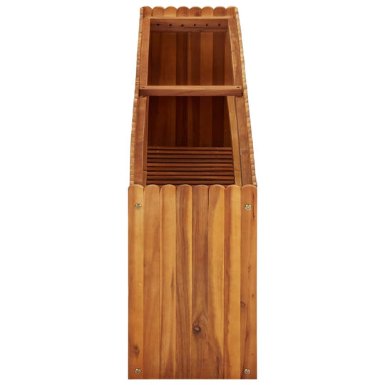 Garden Raised Bed 150x30x50 cm Solid Acacia Wood