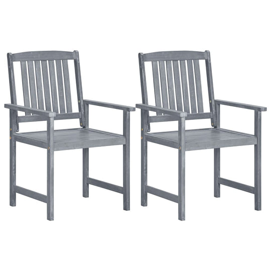 Garden Chairs 2 pcs Solid Acacia Wood , Furniture -> Outdoor Furniture -> Outdoor Seating -> Outdoor Chairs , Durable,eligant,Furniture -,Home & Garden -,Modern Design,new-305021,Outdoor Chairs,Outdoor Furniture -,Outdoor Seating -