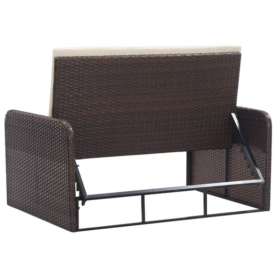 2 Piece Garden Lounge Set with Cushions Poly Rattan , Furniture -> Outdoor Furniture -> Outdoor Furniture Sets , Durable,eligant,Furniture -,Home & Garden -,Modern Design,new-305021,Outdoor Furniture -,Outdoor Furniture Sets,Wooden Furniture