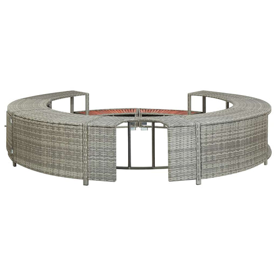 Hot Tub Surround  Poly Rattan