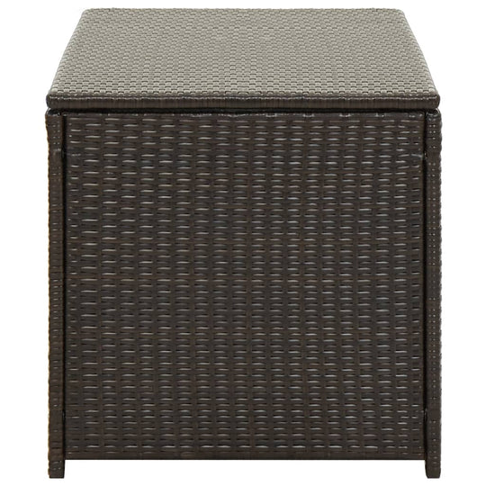 Garden Storage Box Poly Rattan 100x50x50 cm , Furniture -> Outdoor Furniture -> Outdoor Storage Boxes