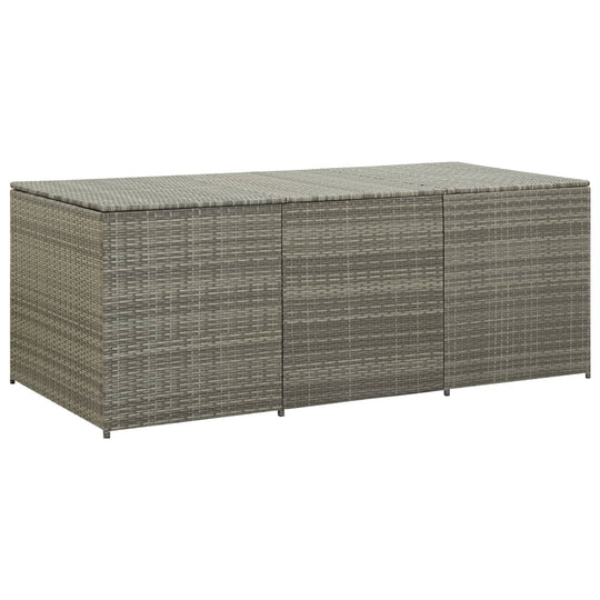 Garden Storage Box Poly Rattan 180x90x70 cm , Furniture -> Outdoor Furniture -> Outdoor Storage Boxes