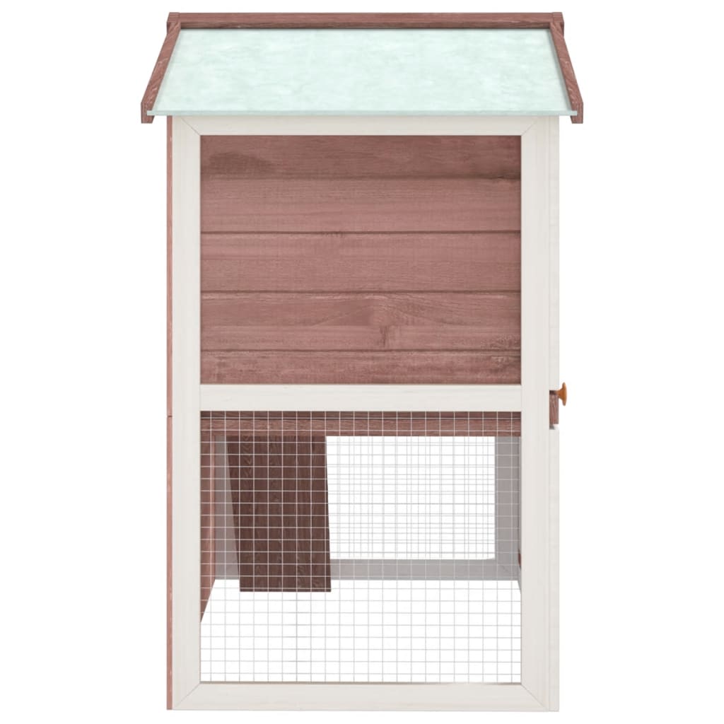 Outdoor Rabbit Hutch 3 Doors Wood , Animals & Pet Supplies -> Pet Supplies -> Small Animal Supplies -> Small Animal Habitats & Cages , Animals & Pet Supplies -,Durable,Home & Garden -,new-305021,Pet Supplies -,Small Animal Habitats & Cages,Small Animal Su