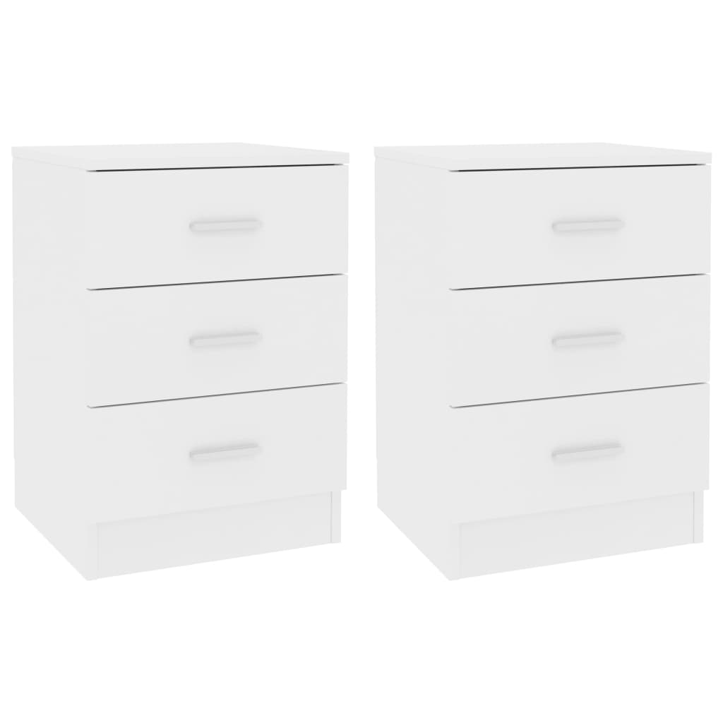 Bedside Cabinets 2 pcs 38x35x56 cm Engineered Wood , Furniture -> Tables -> Bedside Tables , Bedside Tables,Cabinets & Storage -,eligant,Furniture -,Home & Garden -,Modern Design,new-305021,Tables -,Wooden Furniture