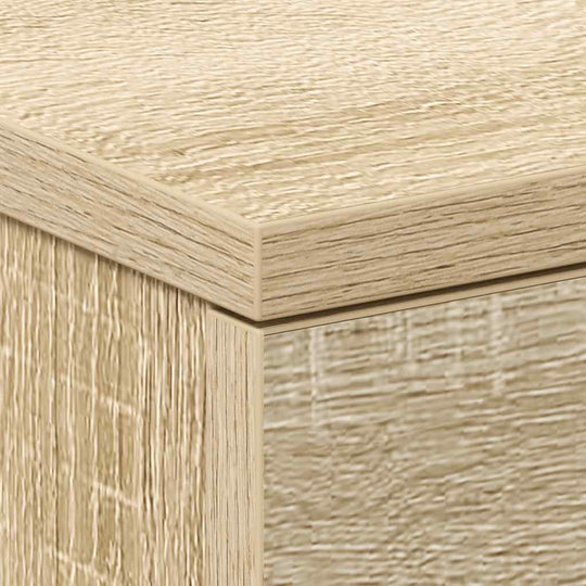 VidaXL Bedside Cabinet Sonoma Oak 38x35x56 cm Engineered Wood