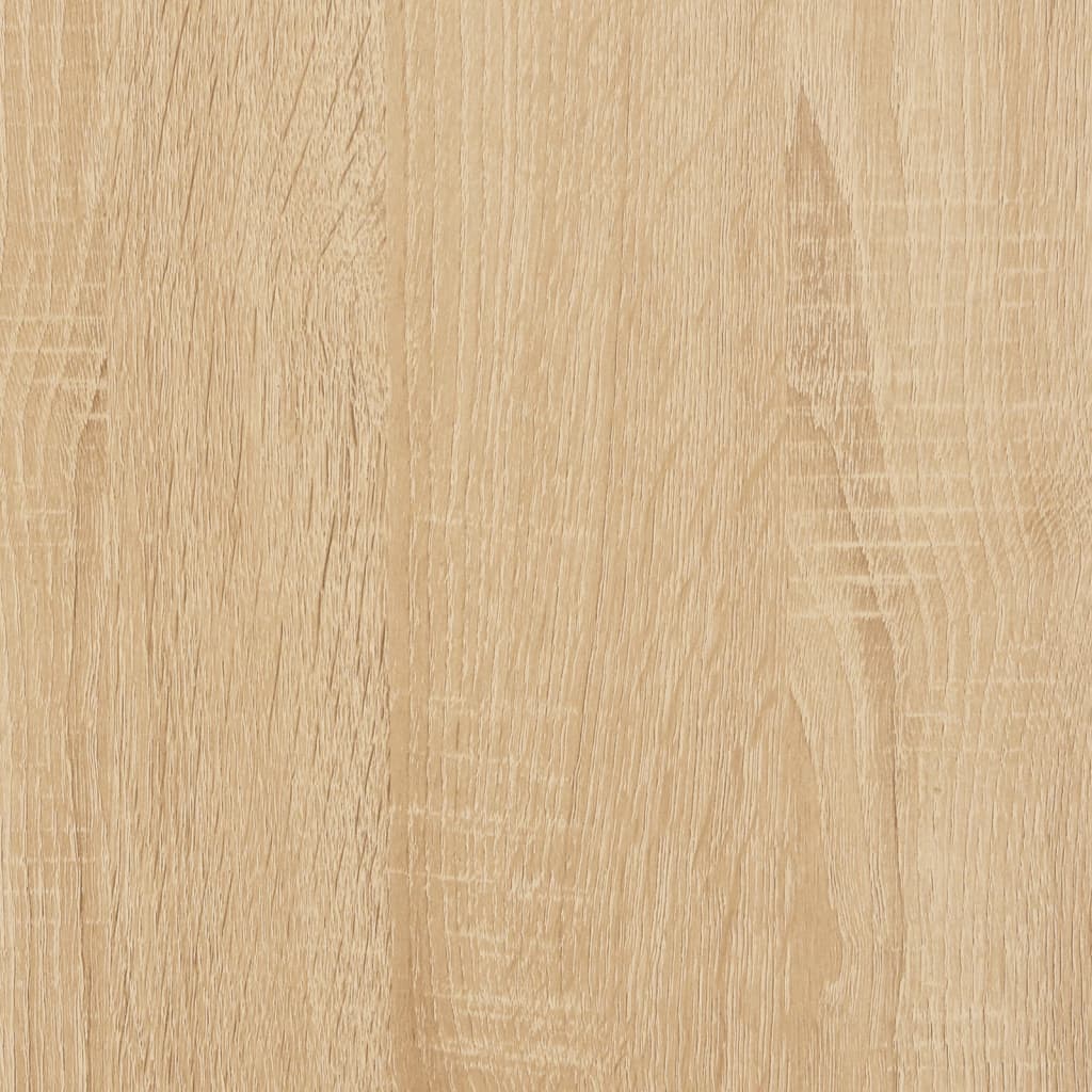 Wardrobe Sonoma Oak 80x52x180 cm Engineered Wood surface texture in light oak finish