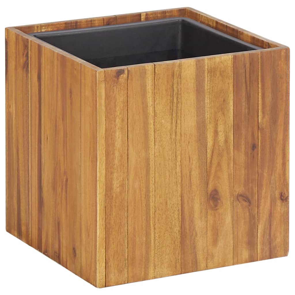 Garden Raised Bed Pot 33.5x33.5x33.5 cm Solid Acacia Wood . Home & Garden -> Lawn & Garden -> Gardening -> Pots & Planters