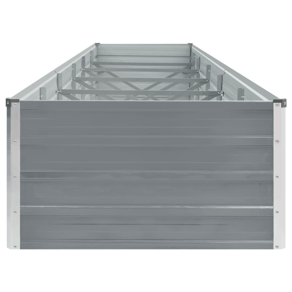 Garden Raised Bed Galvanised Steel 480x80x45 cm Home & Garden -> Lawn & Garden -> Gardening -> Pots & Planters