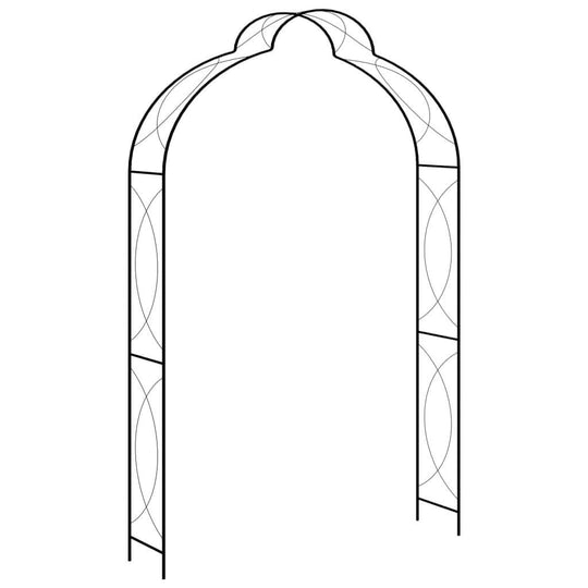 Garden Arch  150x34x240 cm Iron